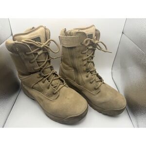 5.11 ATAC 8" Coyote Boots Mens Size US 7.5 Coyote Brown Tactical Side Zip